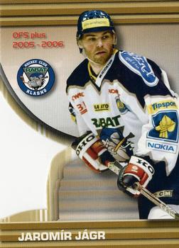 2005-06 Czech OFS - NH Die Cut #1 Jaromir Jagr Front