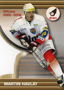 2005-06 Czech OFS - NH Die Cut #16 Martin Havlát Front