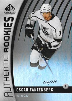 2017-18 SP Game Used - Authentic Rookies Rainbow #144 Oscar Fantenberg Front