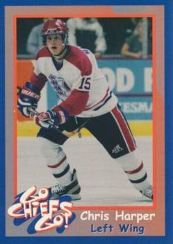 1998-99 Spokane Chiefs (WHL) #13 Chris Harper Front