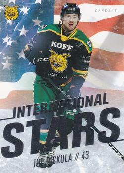 2017-18 Cardset Finland - International Stars #IS2 Joe Piskula Front