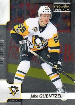 2017-18 O-Pee-Chee Platinum #33 Jake Guentzel Front