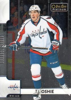 2017-18 O-Pee-Chee Platinum #69 T.J. Oshie Front