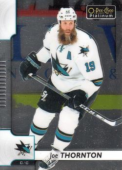 2017-18 O-Pee-Chee Platinum #95 Joe Thornton Front