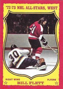 1973-74 O-Pee-Chee - Light Backs #20 Bill Flett Front