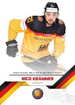 2017-18 Playercards (DEL) - DEB #DEL-NM07 Nico Krammer Front