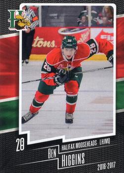 2016-17 Halifax Mooseheads (QMJHL) #9 Ben Higgins Front