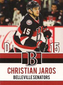 2017-18 Belleville Senators (AHL) #22 Christian Jaros Front