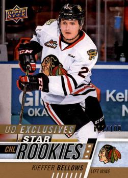 2017-18 Upper Deck CHL - UD Exclusives #329 Kieffer Bellows Front