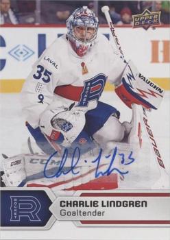 2017-18 Upper Deck AHL - Autographs #48 Charlie Lindgren Front