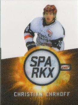 2017-18 Playercards (DEL) - Sparkx #DEL-SX07 Christian Ehrhoff Front