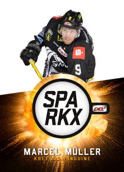 2017-18 Playercards (DEL) - Sparkx #DEL-SX08 Marcel Mueller Front
