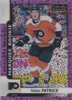 2017-18 O-Pee-Chee Platinum - Violet Pixels #200 Nolan Patrick Front