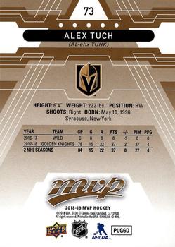 2018-19 Upper Deck MVP #73 Alex Tuch Back