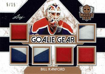 2017-18 Leaf Masked Men - Goalie Gear #GG-01 Bill Ranford Front