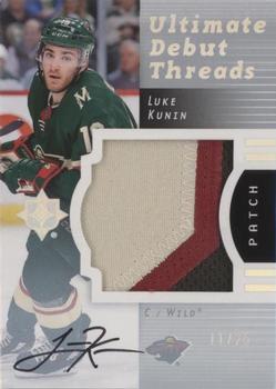 2017-18 Upper Deck Ultimate Collection - 2007-08 Retro Debut Threads Patch Auto #RDT-LK Luke Kunin Front
