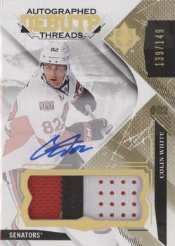 2017-18 Upper Deck Ultimate Collection - Debut Threads Patch Auto #DTA-CW Colin White Front