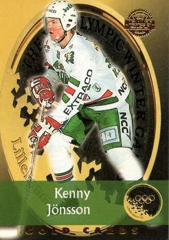 1994-95 Leaf Elit Set (Swedish) - Gold #11 Kenny Jonsson Front