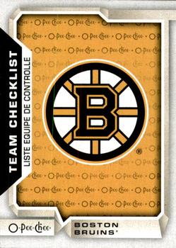 2018-19 O-Pee-Chee #562 Boston Bruins Front