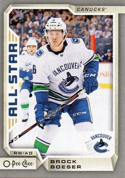 2018-19 O-Pee-Chee - Silver #31 Brock Boeser Front