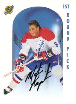 1991 Ultimate Draft - Autographs #65 Martin Lapointe Front