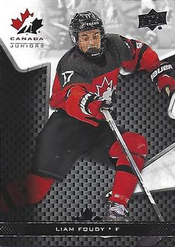 2018 Upper Deck Team Canada Juniors #37 Liam Foudy Front