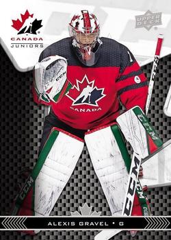 2018 Upper Deck Team Canada Juniors #51 Alexis Gravel Front