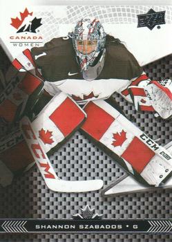 2018 Upper Deck Team Canada Juniors #61 Shannon Szabados Front