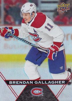 2018-19 Upper Deck Tim Hortons #111 Brendan Gallagher Front