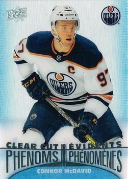 2018-19 Upper Deck Tim Hortons - Clear Cut Phenoms #CC-1 Connor McDavid Front