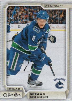 2018-19 O-Pee-Chee - Blaster Box Bottoms #NNO Brock Boeser Front