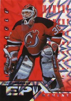 1997-98 Pinnacle - Epix Orange #E8 Martin Brodeur Front