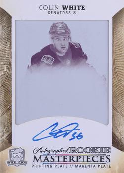 2017-18 Upper Deck The Cup - Printing Plates Autographs Magenta #CUP-159 Colin White Front