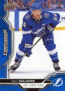 2018-19 Upper Deck Compendium - Blue #739 Ryan Callahan Front