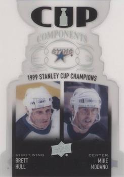 2018-19 Upper Deck - Cup Components #CCP-HM Brett Hull / Mike Modano Front