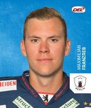 2018-19 Playercards Stickers (DEL) #031 Maximilian Franzreb Front