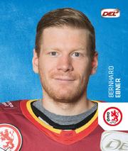 2018-19 Playercards Stickers (DEL) #096 Bernhard Ebner Front