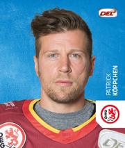 2018-19 Playercards Stickers (DEL) #098 Patrick Koppchen Front