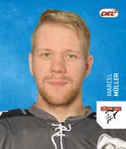 2018-19 Playercards Stickers (DEL) #165 Marcel Mueller Front