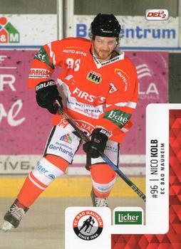 2017-18 Playercards (DEL2) #DEL2-020 Nico Kolb Front