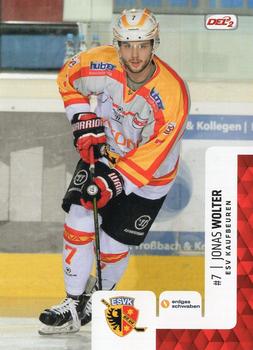 2017-18 Playercards (DEL2) #DEL2-200 Jonas Wolter Front