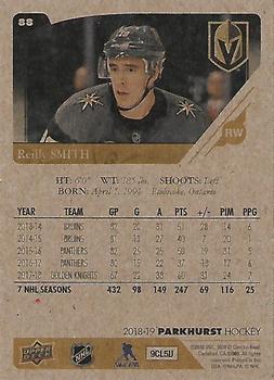 2018-19 Parkhurst - Bronze #88 Reilly Smith Back