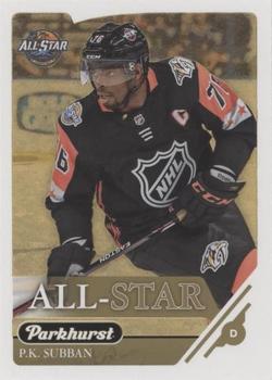 2018-19 Parkhurst - Gold (e-Pack Version) #329 P.K. Subban Front