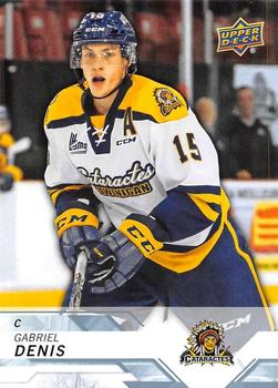 2018-19 Upper Deck CHL #94 Gabriel Denis Front