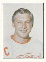 1972 Semic Eishockey OS-WM (Swiss) Stickers #193 Alex Delvecchio Front