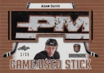 2017-18 Leaf Stickwork - Game-Used Stick #GS-01 Adam Oates Front