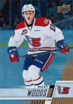 2017-18 Upper Deck CHL - Rainbow #268 Riley Woods Front