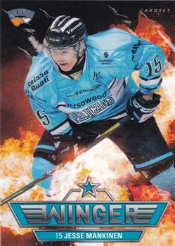 2018-19 Cardset Finland - Winger #10 Jesse Mankinen Front