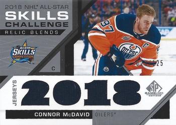 2018-19 SP Game Used - 2018 NHL All-Star Skills Relic Blends #ASRB-CM Connor McDavid Front