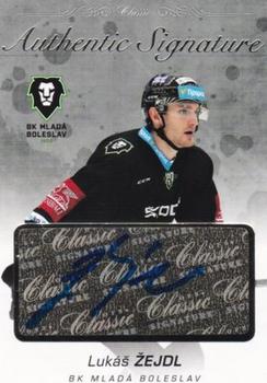 2017-18 OFS Classic - Authentic Signatures Platinum #AS-65 Lukáš Žejdl Front